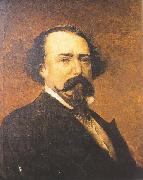 Antonio Cortina Farinos A.C.Lopez de Ayala oil painting on canvas